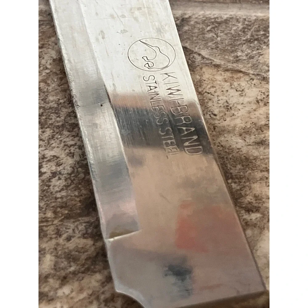 Kiwi Brand Stainless Steel Paring Knife Wood Handle 10